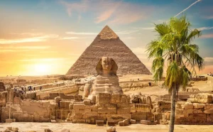 CAIRO - Tour of the pyramids in Giza panorama